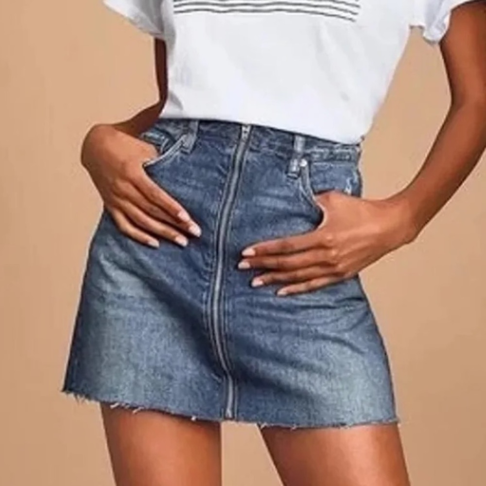 BLANK NYC People's Champ Zip Skirt-Size 25